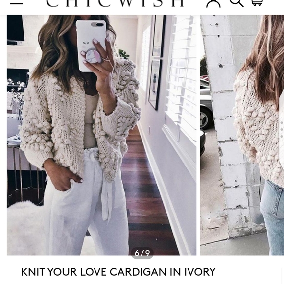 Chicwish Bauble Cardigan - Picture 10 of 10